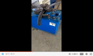 高鐵掛籃角鋼內彎